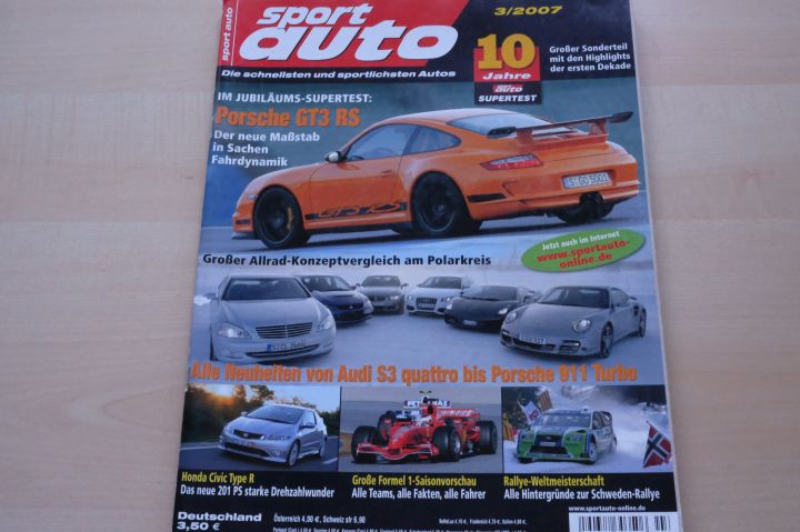 Deckblatt Sport Auto (03/2007)